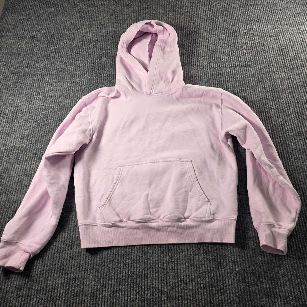 Aritzia Tna Sweatfleece Perfect Hoodie Lavender Purple Small Pullover Sweatshirt